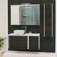 Мебель для ванной Акватон - БРУК 120 (80+40), Дуб Ферарра