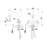Смеситель для раковины Lemark Partner LM6547C Смеситель для раковины Lemark Partner LM6547C